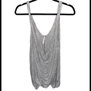 FREE PEOPLE Grey Tank Top